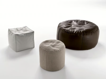 EASY - Upholstered pouf by Désirée divani - view 2
